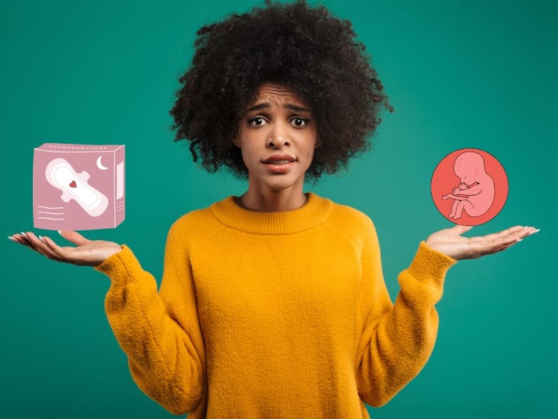 Phân Biệt Dấu Hiệu Sắp Đến Tháng Và Có Thai