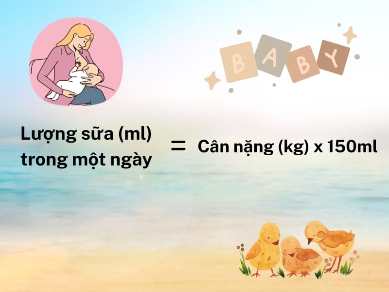  Bé 1 Tháng Bú Bao Nhiêu Là Đủ?